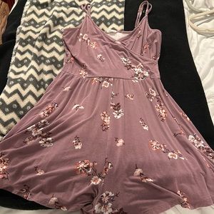 garage floral print romper